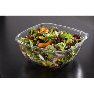 CLEAR 24 oz MEDIUM SQUARE BOWL